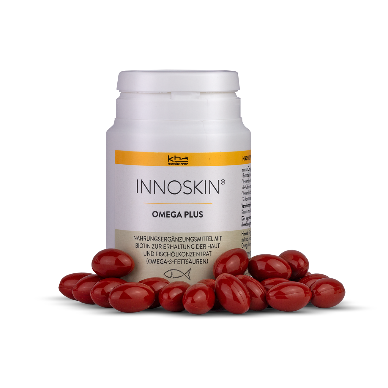 Abbildung des Hautpflege Produkts "Innoskin® Omega plus"